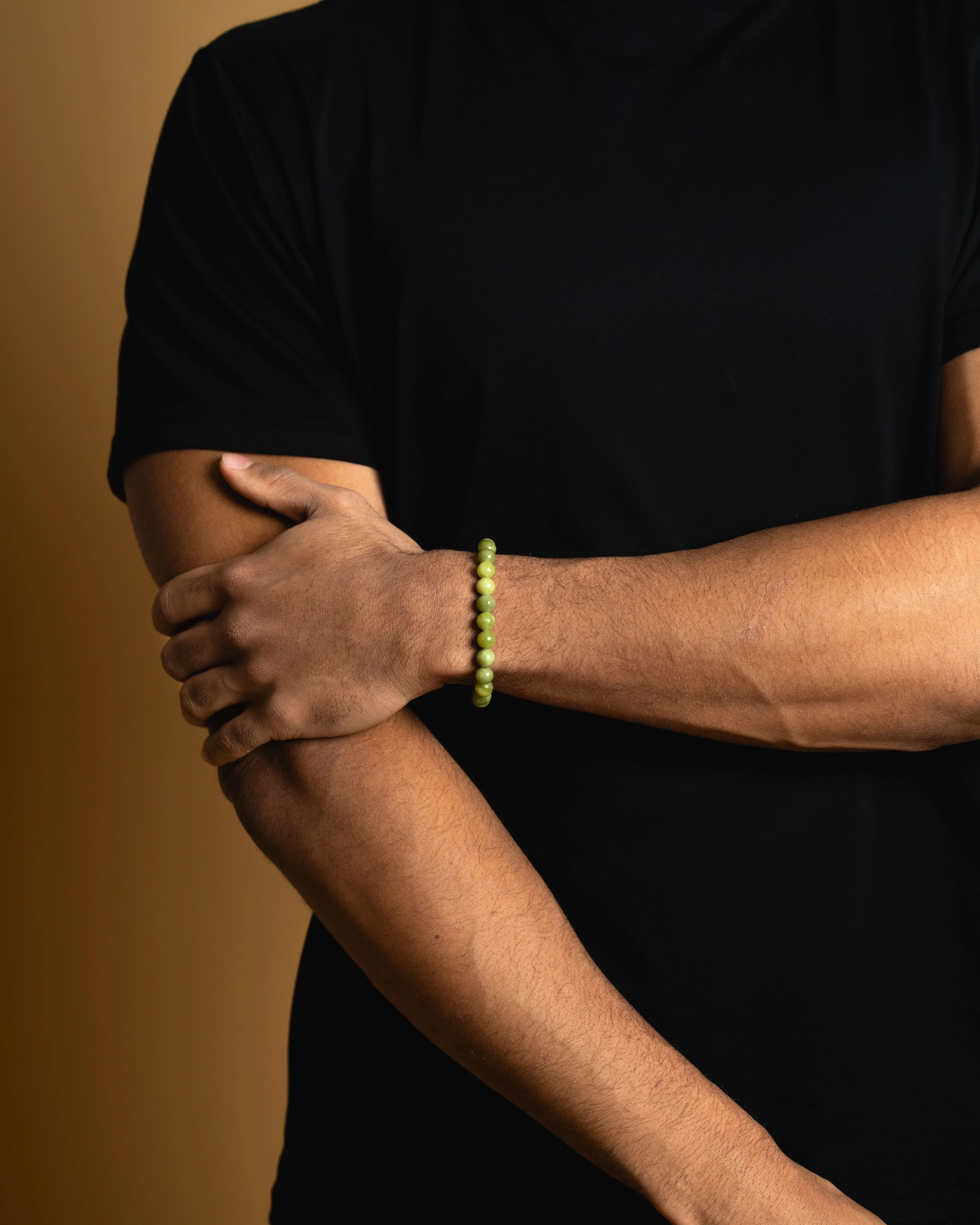 8mm bracelet with Jade stone - Image 4