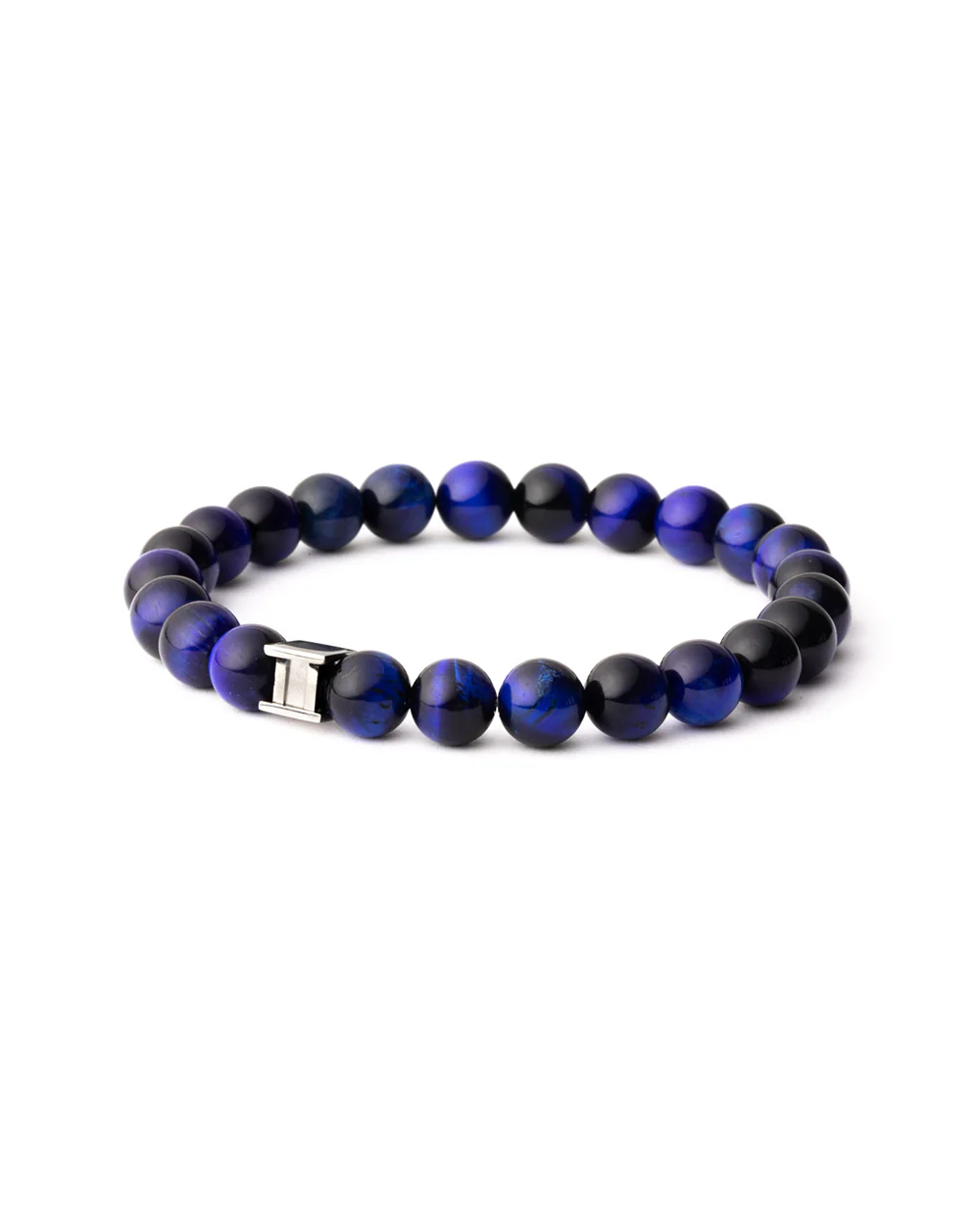 Bracelet with 8mm Tiger Eye stone - Image 3