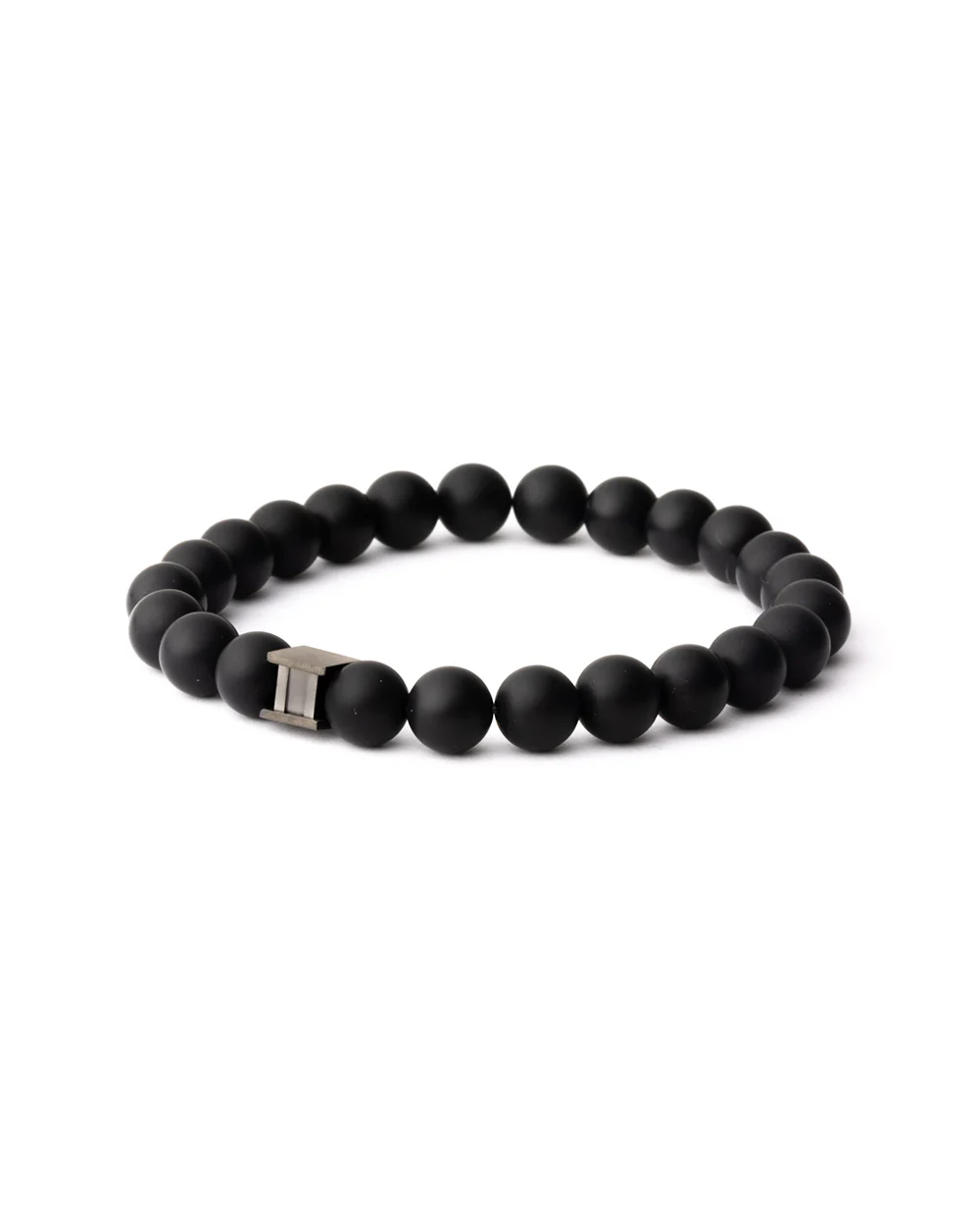 Bracelet with 8mm Matte Agate stone - Image 4