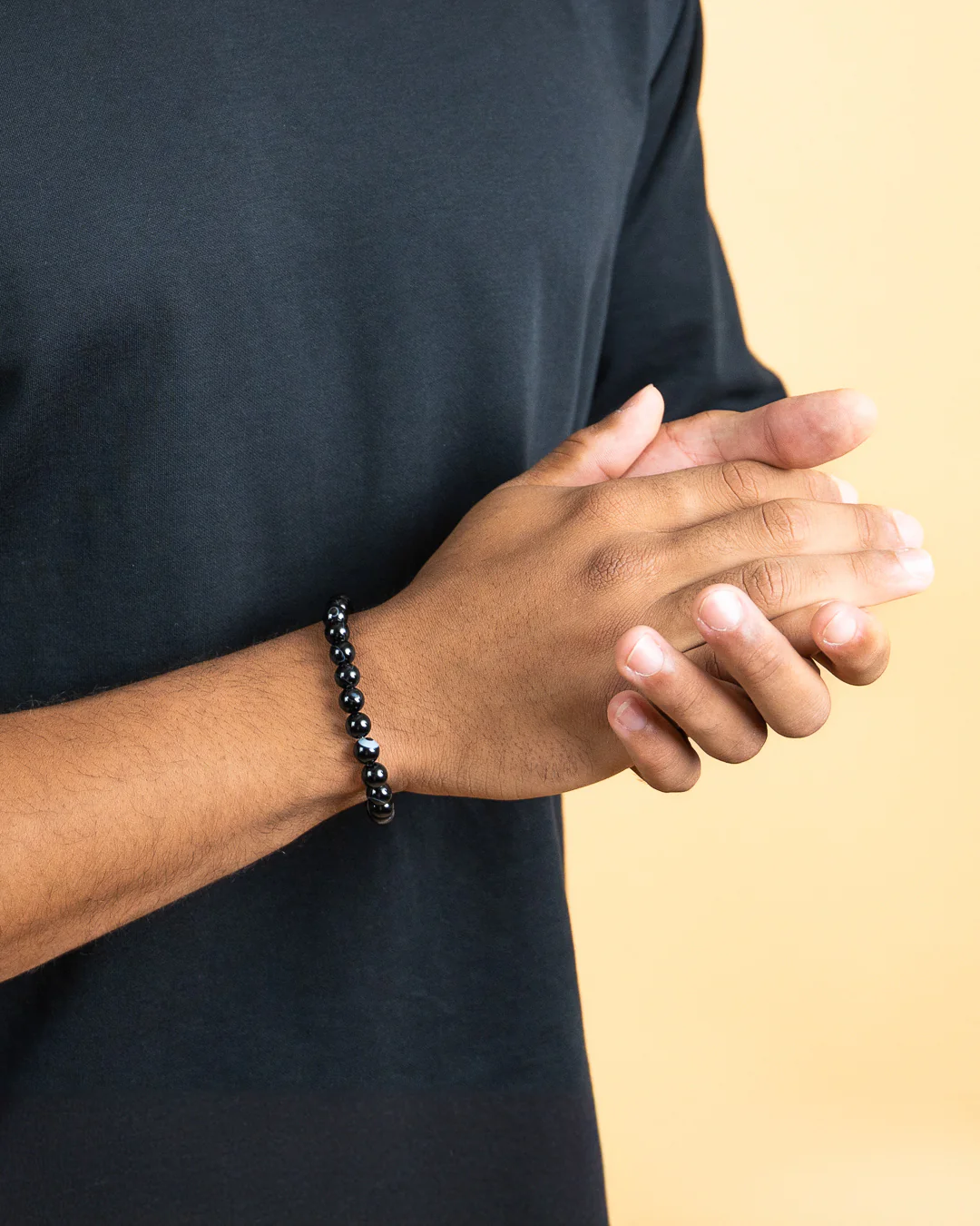 Bracelet with 8mm Agate stone - Image 3