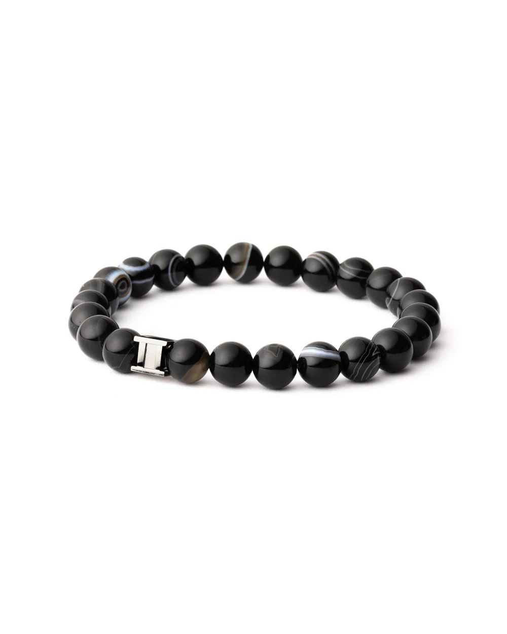 Bracelet with 8mm Agate stone - Image 4