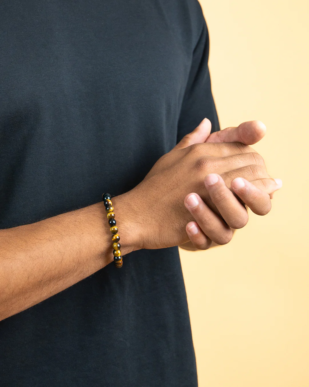 Our N°1 bestseller: bracelet with 8mm Tiger stone - Image 3