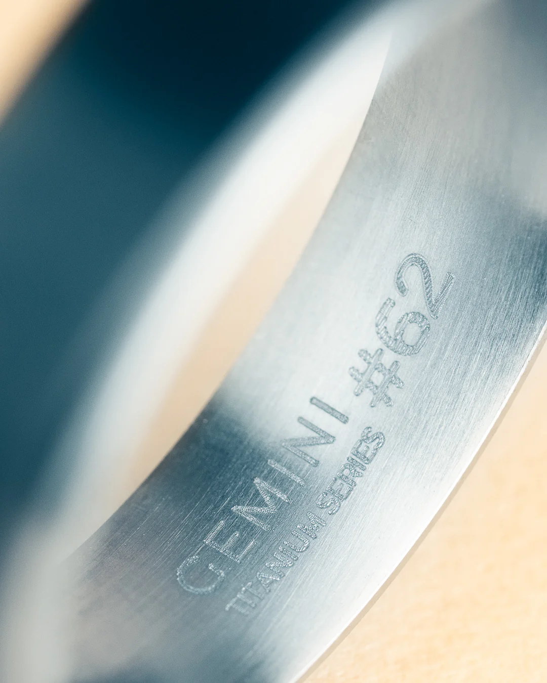 Two-toned titanium ring - Image 6